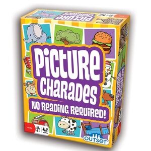 Picture Charade game- no reading required!